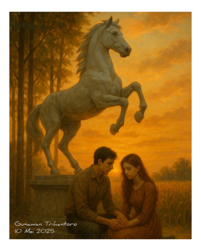 Rindu di Bawah Patung Kuda Putih
