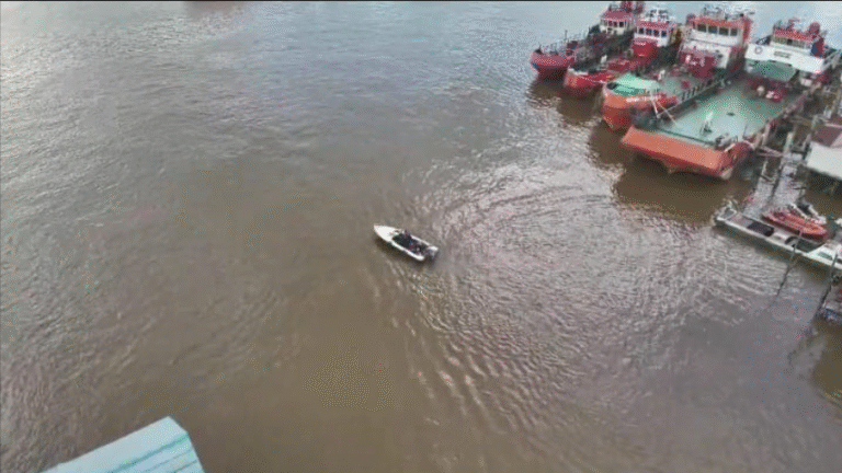 Masih Nihil, Pencarian Hari Keempat Korban Tenggelam Klotok Pembersih Batubara Vs Tugboat
